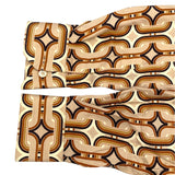 セリーヌ CELINE チェーンプリントシルクブラウス 2C008067I マルチカラー シルク レディース ブラウス