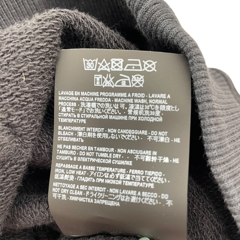 サンローラン SAINT LAURENT ロゴパーカー 529627 ブラック コットン メンズ パーカー