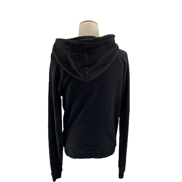 サンローラン SAINT LAURENT ロゴパーカー 529627 ブラック コットン メンズ パーカー