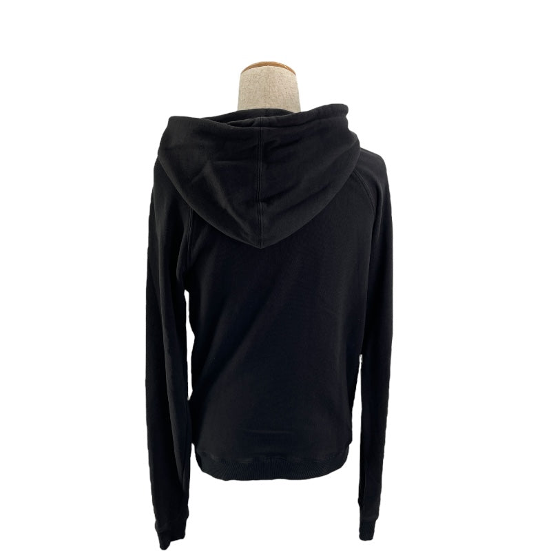 サンローラン SAINT LAURENT ロゴパーカー 529627 ブラック コットン メンズ パーカー