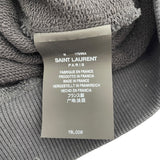 サンローラン SAINT LAURENT ロゴパーカー 529627 ブラック コットン メンズ パーカー