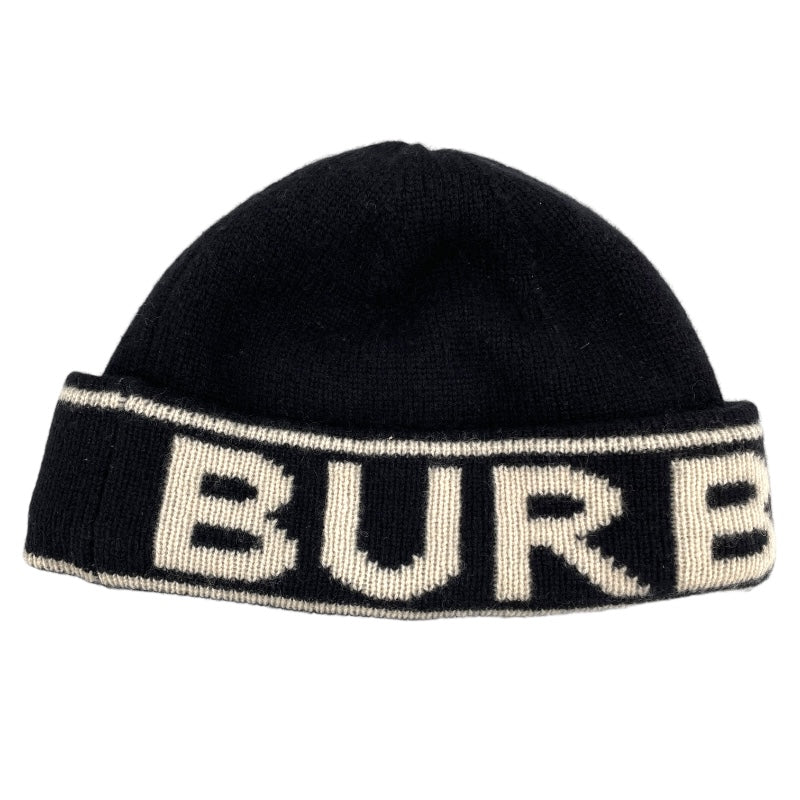 バーバリー BURBERRY ロゴキャップ ブラック ウール メンズ その他ファッション雑貨
