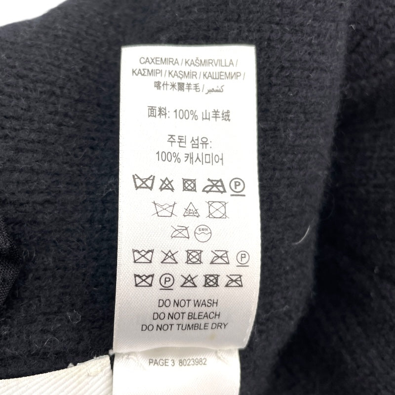 バーバリー BURBERRY ロゴキャップ ブラック ウール メンズ その他ファッション雑貨