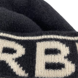 バーバリー BURBERRY ロゴキャップ ブラック ウール メンズ その他ファッション雑貨