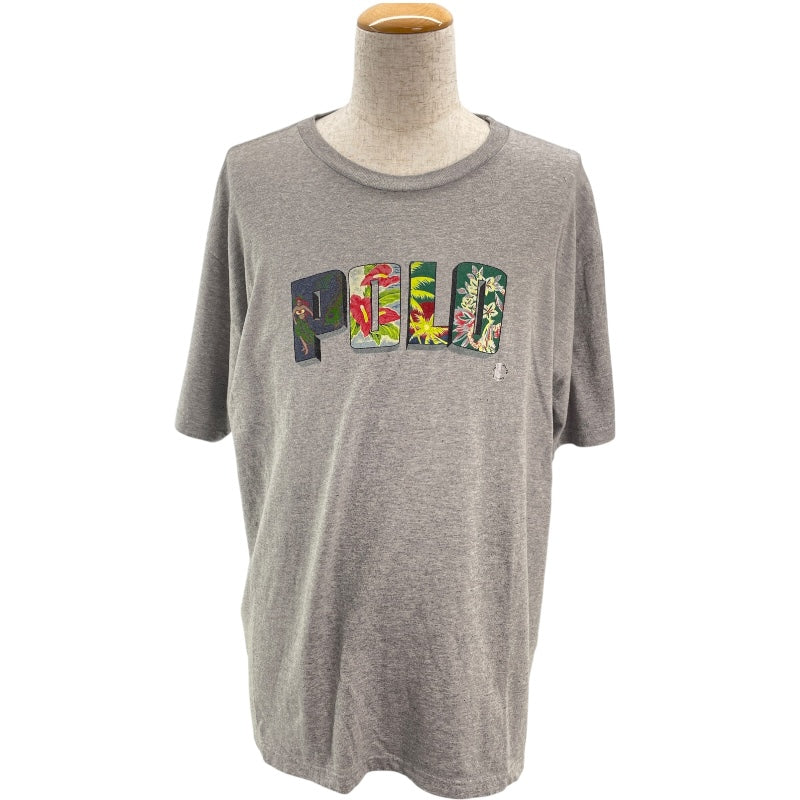POLO RALPH LAUREN ロゴTシャツ グレー コットン メンズ 半袖Ｔシャツ