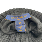ルイ・ヴィトン LOUIS VUITTON リブアクセントタートルネックニットセーター 1ABRP7 ブラック ウール レディース セーター