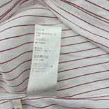 セリーヌ CELINE ストライプシャツ  ホワイト コットン メンズ 長袖シャツ