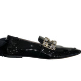 ロジェ ヴィヴィエ ROGER VIVIER ストラスバックルパテンドパンプス ブラック レディース パンプス