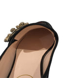ロジェ ヴィヴィエ ROGER VIVIER ストラスバックルパテンドパンプス ブラック レディース パンプス