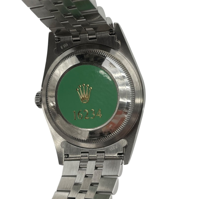 ロレックス ROLEX デイトジャスト 16234  シャンパン K18WG/SS 自動巻き ユニセックス 腕時計