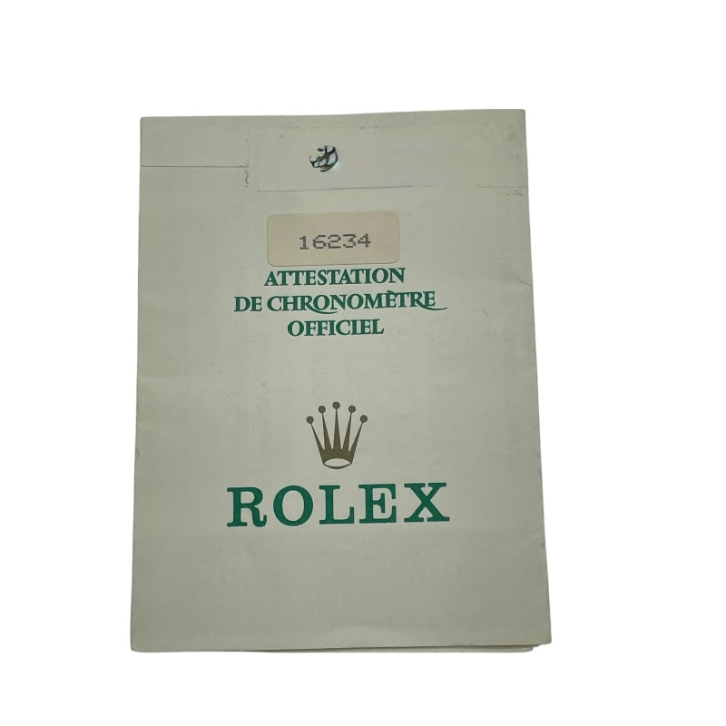 ロレックス ROLEX デイトジャスト 16234  シャンパン K18WG/SS 自動巻き ユニセックス 腕時計