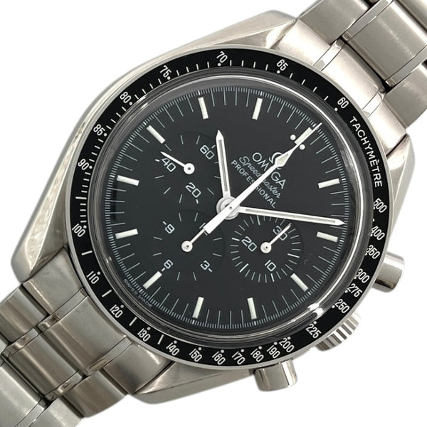オメガ OMEGA スピードマスター ムーンウォッチ プロフェッショナル 3570.50 ブラック SS メンズ 腕時計