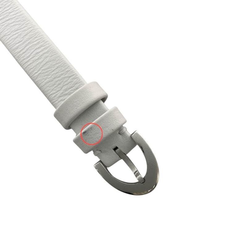 ティファニー TIFFANY＆CO カクテルウォッチ 37725994 ホワイト SS/革ベルト/ダイヤ クオーツ レディース 腕時計