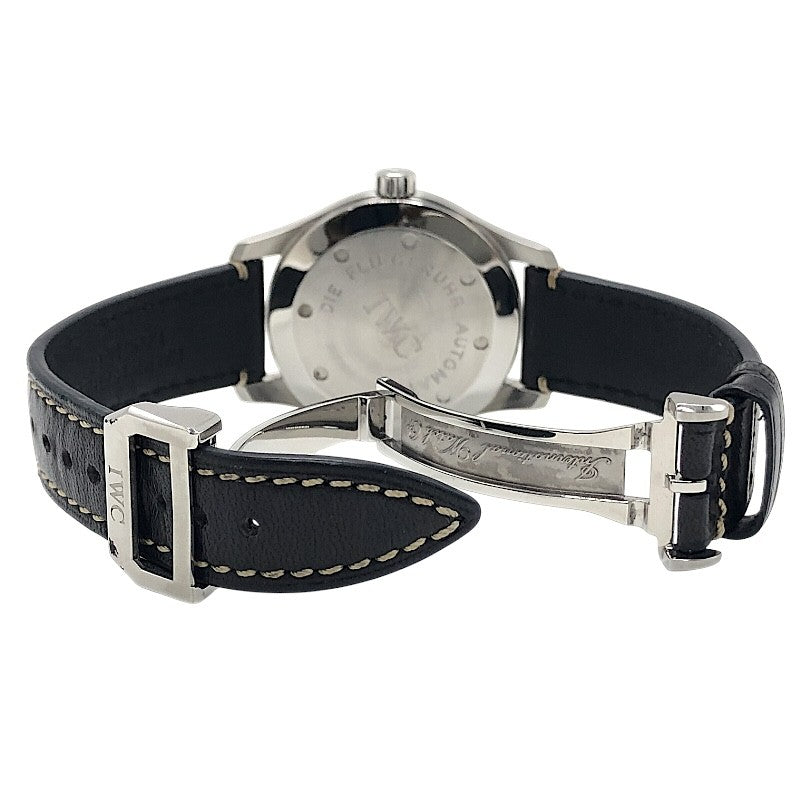 インターナショナルウォッチカンパニー IWC スピットファイア マークXV IW325311 ブラック×シルバー SS メンズ 腕時計