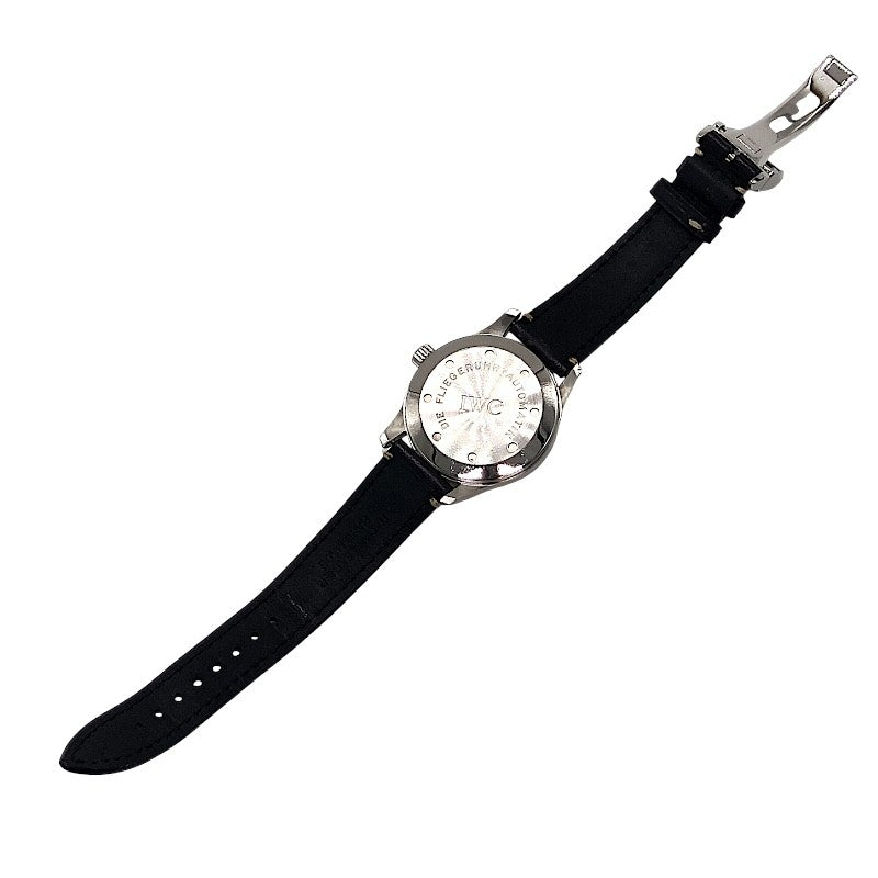 インターナショナルウォッチカンパニー IWC スピットファイア マークXV IW325311 ブラック×シルバー SS メンズ 腕時計