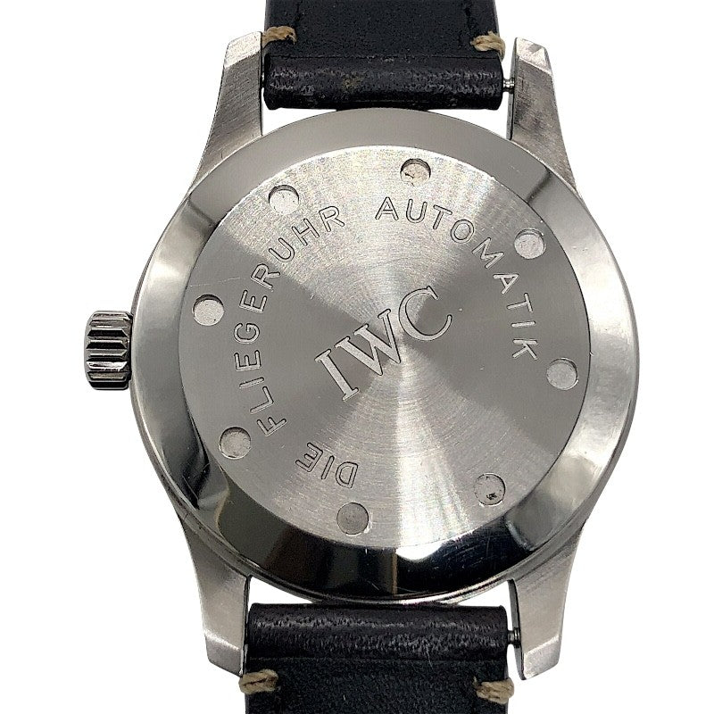 インターナショナルウォッチカンパニー IWC スピットファイア マークXV IW325311 ブラック×シルバー SS メンズ 腕時計