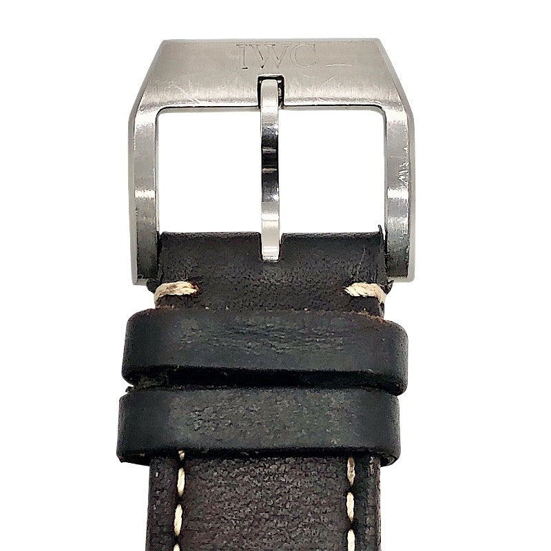 インターナショナルウォッチカンパニー IWC パイロットウォッチ クロノグラフ プティ・プランス IW377706 ブルー×シルバー SS メンズ 腕時計