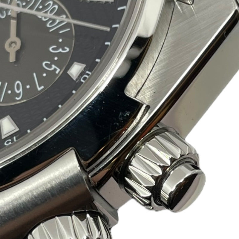 ヴァシュロン・コンスタンタン VACHERON CONSTANTIN オーヴァーシーズ デュアルタイム 47450/B01A ブラック SS 自動巻き メンズ 腕時計