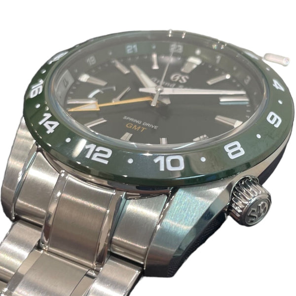 セイコー SEIKO Grand Seiko スポーツコレクション スプリングドライブ GMT SBGE257 グリーン文字盤 ステンレス メンズ 腕時計