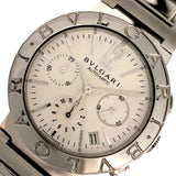 ブルガリ BVLGARI ブルガリブルガリ クロノグラフ BB38SSCH(BB38WSSDCHIN) 白文字盤 ステンレス メンズ 腕時計