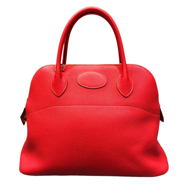 エルメス HERMES ボリード31 ルージュピヴォワンヌ トリヨンクレマンス レディース ハンドバッグ