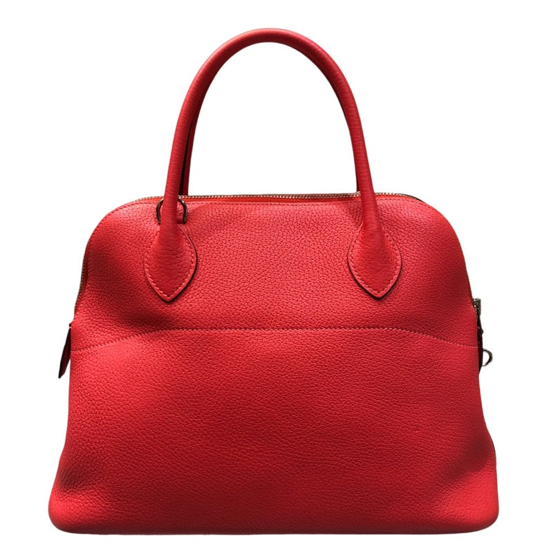 エルメス HERMES ボリード31 ルージュピヴォワンヌ トリヨンクレマンス レディース ハンドバッグ