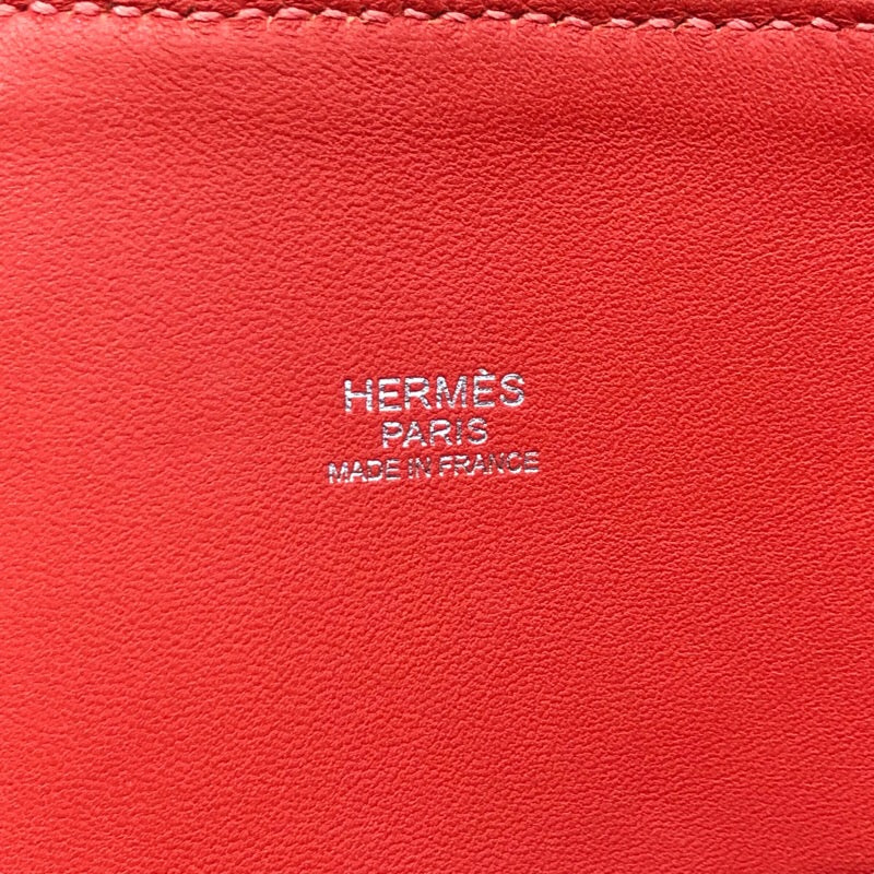 エルメス HERMES ボリード31 ルージュピヴォワンヌ トリヨンクレマンス レディース ハンドバッグ