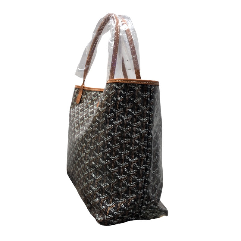 ゴヤール GOYARD サンルイPM ブラック・ブラウン コーティングキャンパス ユニセックス トートバッグ | 中古ブランドリユースショップ  OKURA(おお蔵)