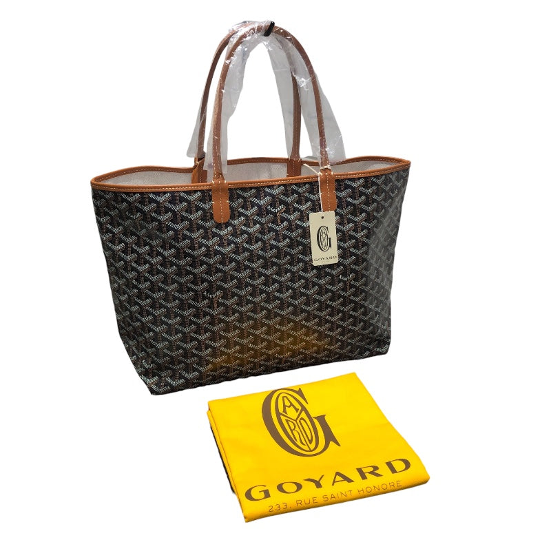 ゴヤール GOYARD サンルイPM ブラック・ブラウン コーティングキャンパス ユニセックス トートバッグ | 中古ブランドリユースショップ  OKURA(おお蔵)