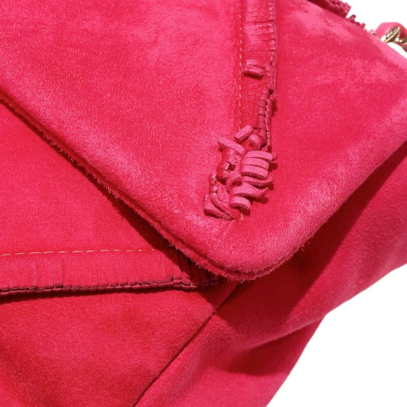シャネル CHANEL チェーンショルダーバッグ スエード レディース ショルダーバッグ