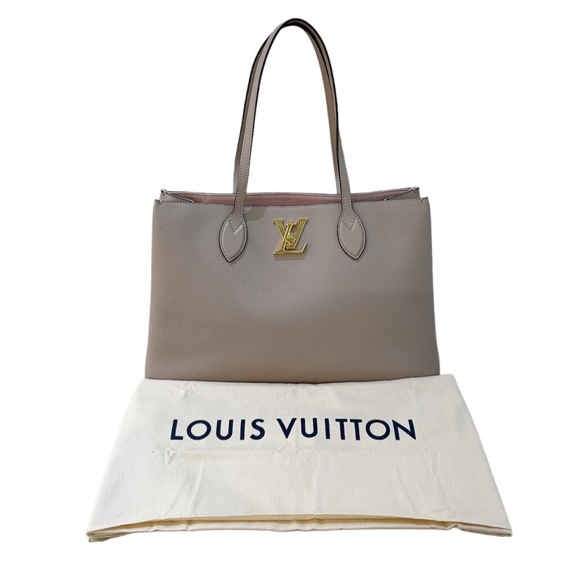 ルイ・ヴィトン LOUIS VUITTON ロックミーショッパー M57346 グレージュ ゴールド金具 レザー レディース トートバッグ |  中古ブランドリユースショップ OKURA(おお蔵)