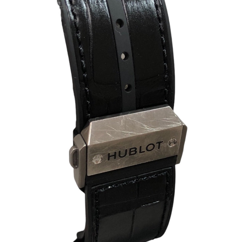 ウブロ HUBLOT スピリット・オブ・ビッグバン チタニウム ダイヤモンド 601.NX.0173.LR.1104 チタン メンズ 腕時計