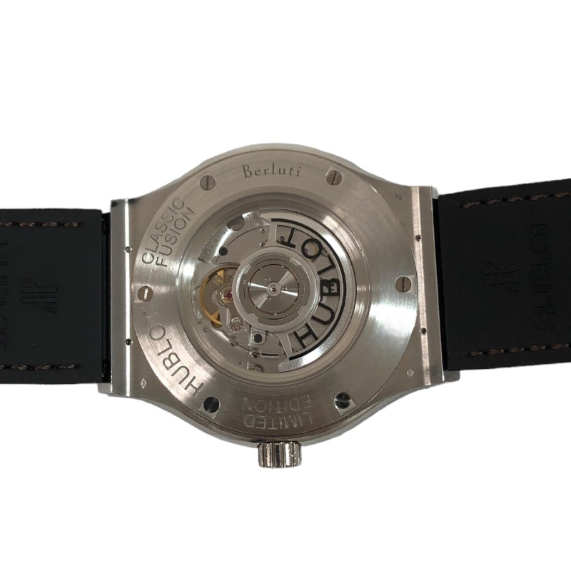 ベルルッティ ウブロ クラシックフュージョン 純正ベルト HUBLOT - ウブロ ベルルッティ 純正替えベルト クラシック