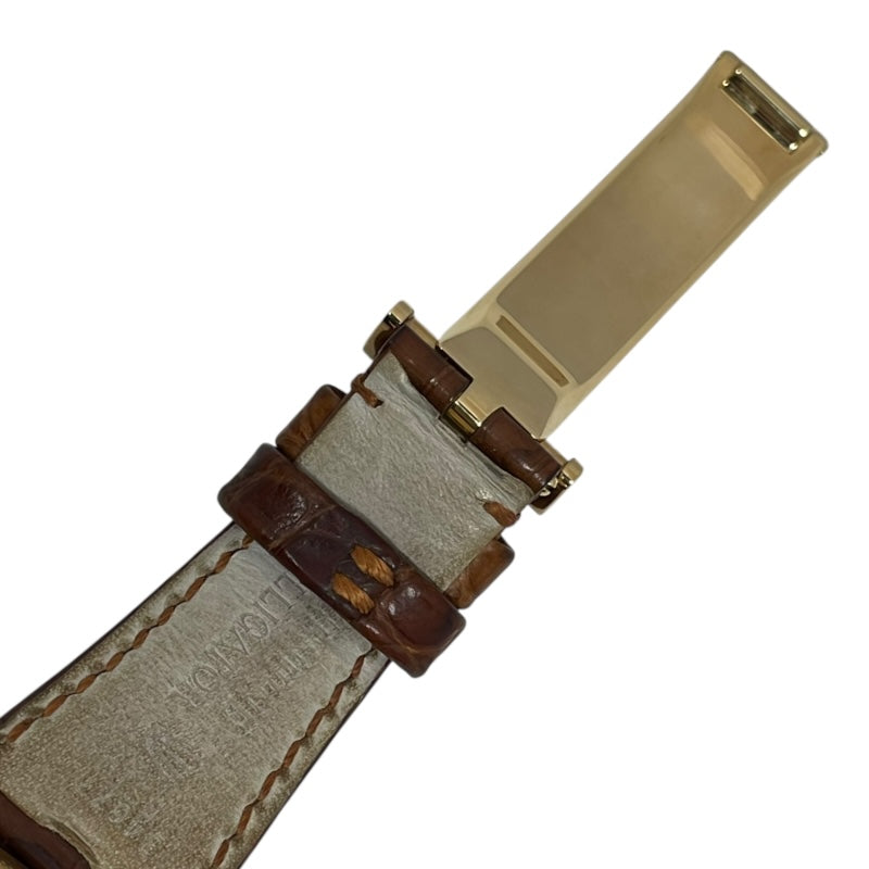 ロレックス ROLEX デイデイト36 ランダムシリアル 118138 コニャック K18YG/革ベルト 自動巻き メンズ 腕時計