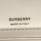 バーバリーロンドン  BURBERRY LONDON ミニショルダーバッグ ホワイト　SV金具 レザー レディース ショルダーバッグ