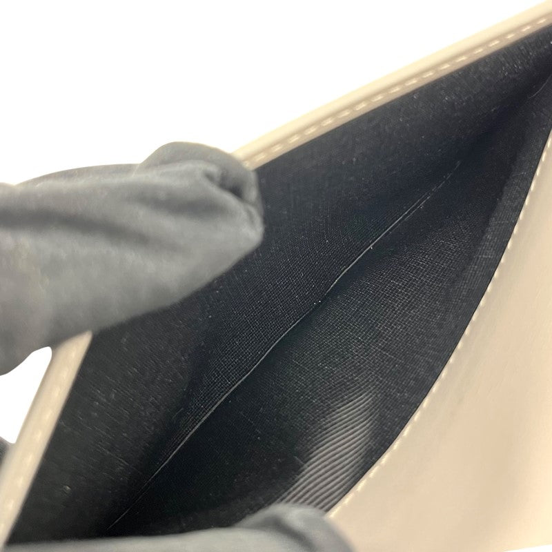 バーバリーロンドン  BURBERRY LONDON ロングウォレット グレー レザー レディース 長財布