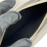 バーバリーロンドン  BURBERRY LONDON ロングウォレット グレー レザー レディース 長財布