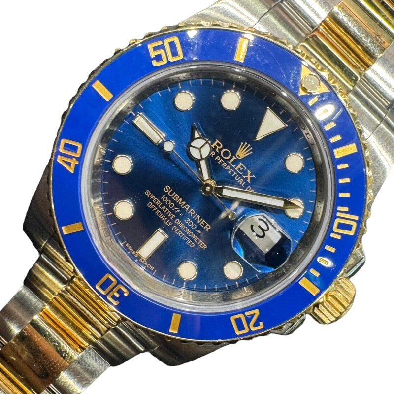 ロレックス ROLEX サブマリーナ・デイト 116613LB K18イエローゴールド／ステンレススチール メンズ 腕時計