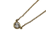 ティファニー TIFFANY＆CO バイザヤードネックレス K18YG ジュエリー