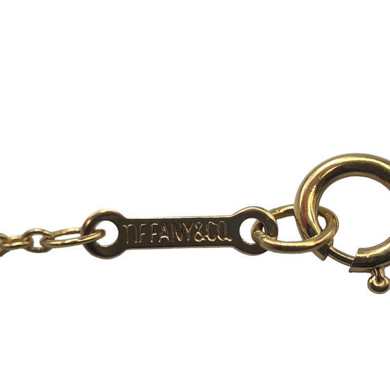 ティファニー TIFFANY＆CO バイザヤードネックレス K18YG ジュエリー