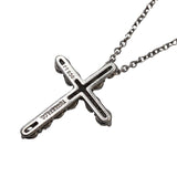ティファニー TIFFANY＆CO スモールクロスネックレス Pt950  ジュエリー