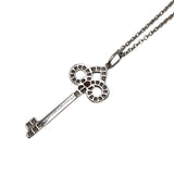 ティファニー TIFFANY＆CO フルールドリスキーネックレス K18PG/Pt950 ジュエリー