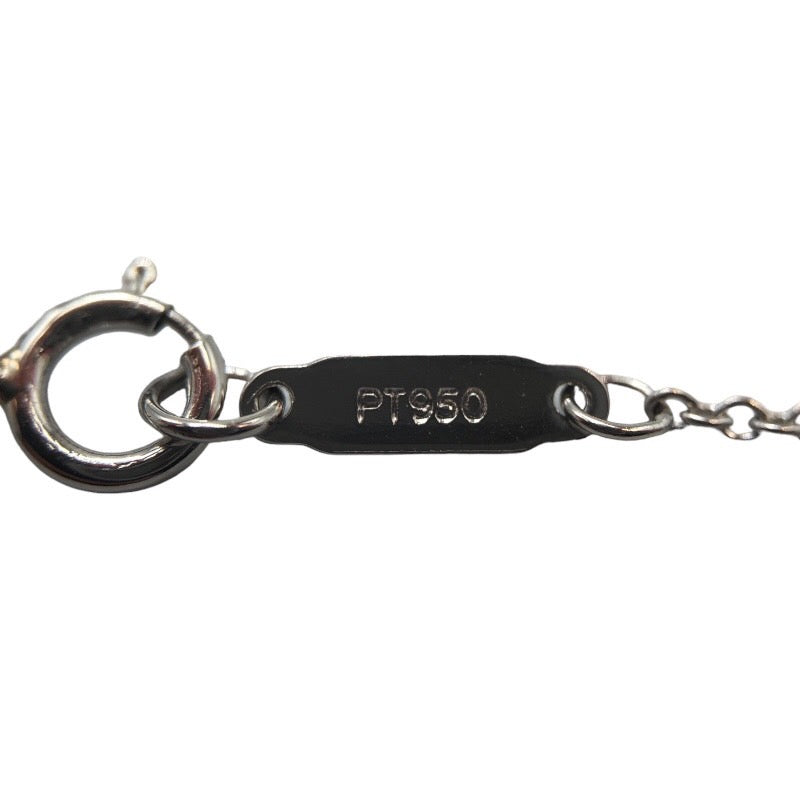 ティファニー TIFFANY＆CO フルールドリスキーネックレス K18PG/Pt950 ジュエリー