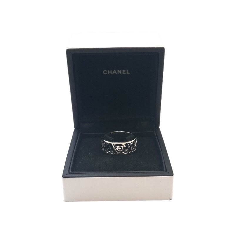 シャネル CHANEL カメリアリング 指輪 750WG ジュエリー