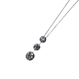 ダイヤモンド ネックレス プラチナ Pt850(チェーン)/Pt900(トップ) ダイヤモンド ジュエリー