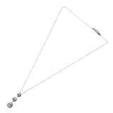 ダイヤモンド ネックレス プラチナ Pt850(チェーン)/Pt900(トップ) ダイヤモンド ジュエリー