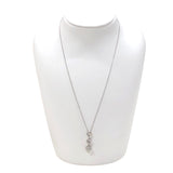 ダイヤモンド ネックレス プラチナ Pt850(チェーン)/Pt900(トップ) ダイヤモンド ジュエリー