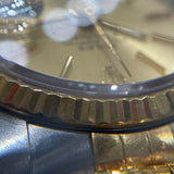 ロレックス ROLEX デイトジャスト36 E番 16233 ゴールド K18YG/SS 自動巻き メンズ 腕時計