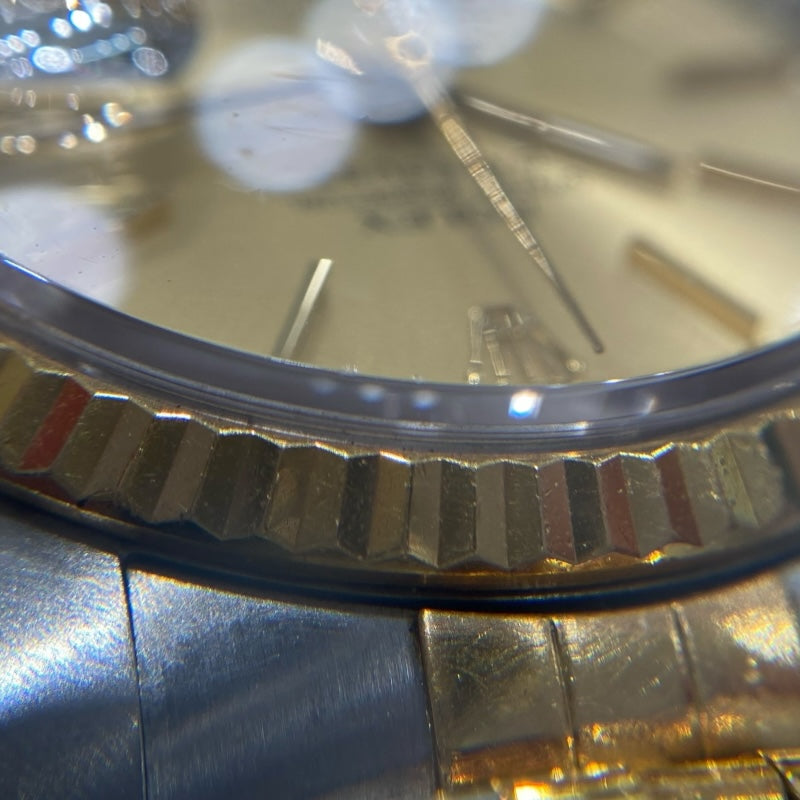 ロレックス ROLEX デイトジャスト36 E番 16233 ゴールド K18YG/SS 自動巻き メンズ 腕時計