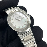 ブルガリ BVLGARI ブルガリブルガリ ホワイトシェル BBL26S ホワイト SS クオーツ レディース 腕時計